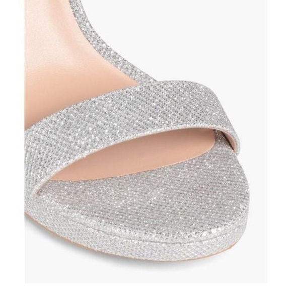 $525 Stuart weitzman silver dancer platform 80 sandal - Picture 3 of 9